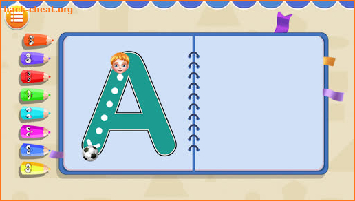 Toddler Phonics Games - Trace Number and Alphabets screenshot