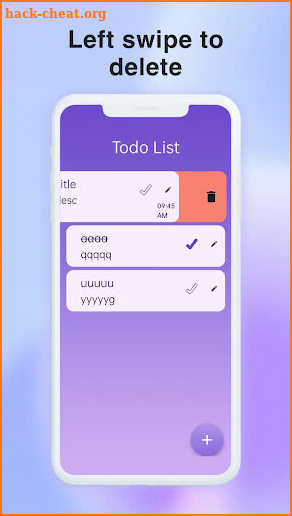 Todo List screenshot