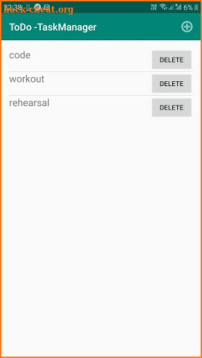 ToDo -TaskManager screenshot