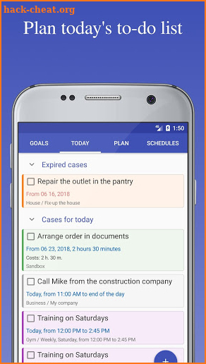 Todobit Pro: Goals, Tasks and Schedules screenshot