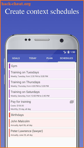 Todobit Pro: Goals, Tasks and Schedules screenshot