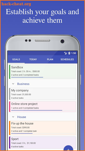 Todobit Pro: Goals, Tasks and Schedules screenshot