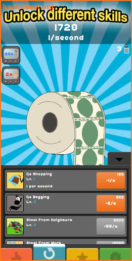 Toilet Paper Clicker - Idle Incremental Game screenshot