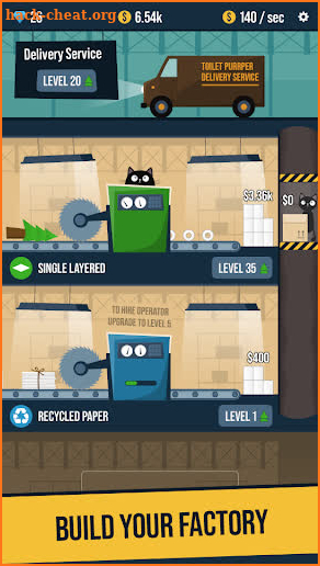 Toilet Paper Factory Idle screenshot