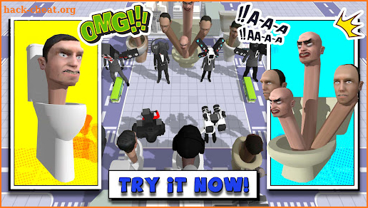 Toilet Robot Monster Battle screenshot