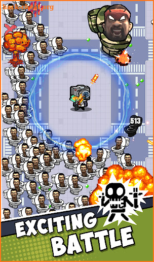 Toilet Skibd Survival IO screenshot