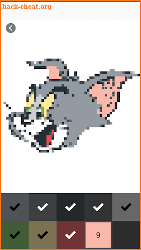 tom & jerry pixel art screenshot