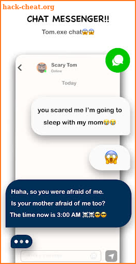 Tom Cat Scary talking Video Call + Chat screenshot