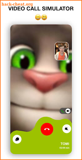 tom-cat📱Video Call+ talk and Chat Prank screenshot