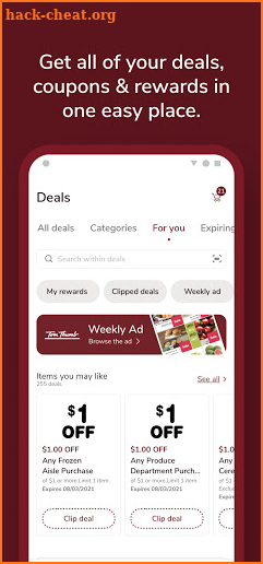 Tom Thumb Deals & Delivery screenshot