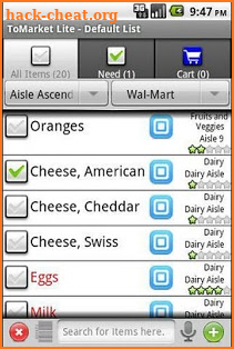 ToMarket Grocery Shopping Pro screenshot