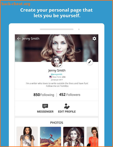 Tomlibo: Social Media, Networking & Shopping App screenshot