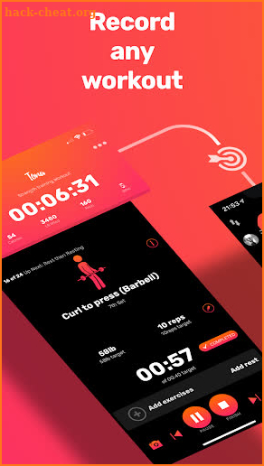 Tona: Workout Recording screenshot