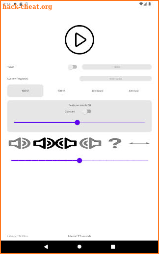 Tone Pacer Pro screenshot