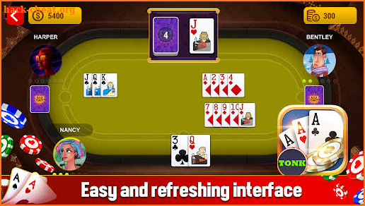 Tonk - Tongits Rummy Online, Offline screenshot