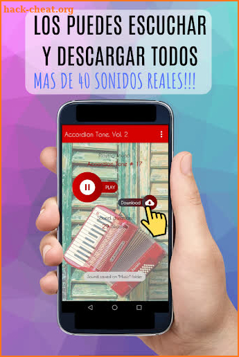 Tonos de Acordeón, geniales para Celular gratis screenshot
