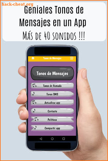 Tonos de Mensajes para Celular. Geniales Sonidos. screenshot