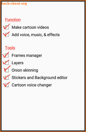 ToonHive - Cartoon animator screenshot