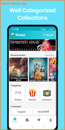 Toonz - Watch Cartoons & Anime Free screenshot