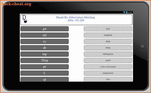 Top 200 Pharmacy Abbreviations screenshot