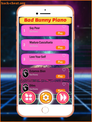 Top BAD BUNNY Piano Tiles 2K19 screenshot