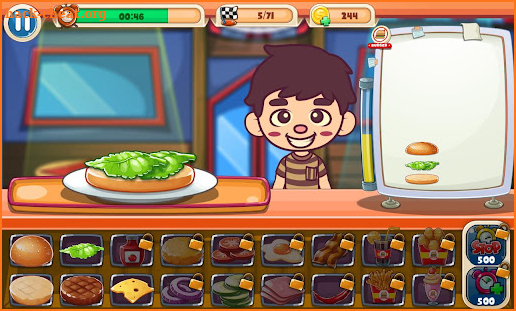 Top Burger Shop: Cooking Story screenshot