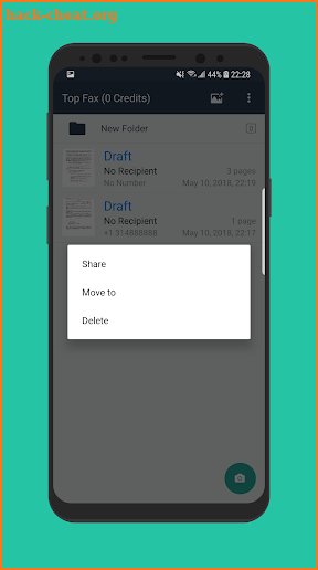 Top Fax - scan & send fax from phone screenshot