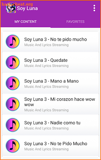 Top Hits Soy Luna - Music and Lyrics screenshot