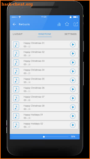 Top Holiday Ringtones Pro screenshot