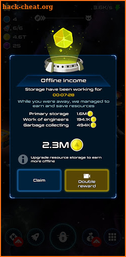 Top Idle Space - Offline Merge Tycoon screenshot