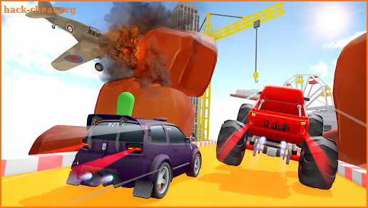 Top Monster Truck Stunts: Crazy Car Stunt Races screenshot