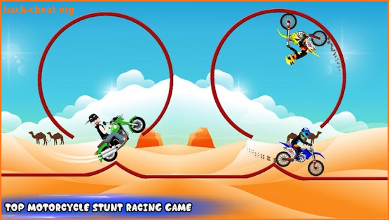 Top Motorcycle Stunt Racing screenshot