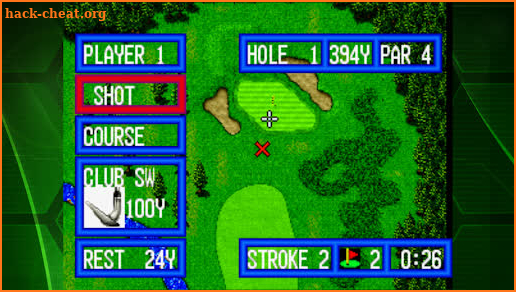 TOP PLAYER’S GOLF ACA NEOGEO screenshot