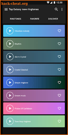 Top Samsung Galaxy  new ringtones screenshot
