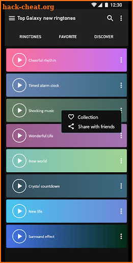 Top Samsung Galaxy  new ringtones screenshot