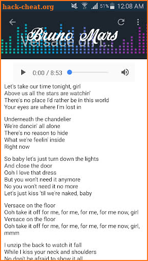 Top Songs Lyric 2018 screenshot