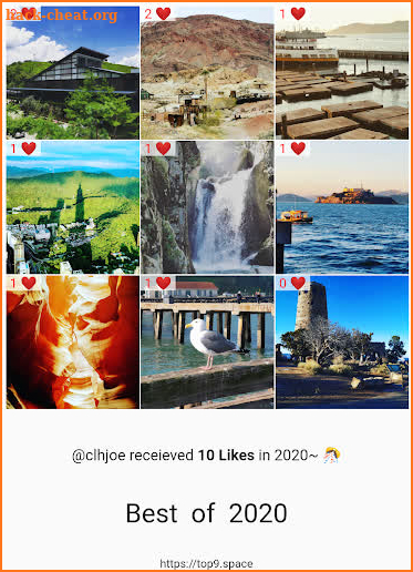 Top9  for Instagram 2020 | Top9 Space 2021 screenshot