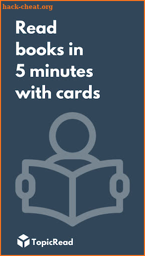 TopicRead : Read Book Summaries with Card screenshot