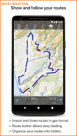 Topo GPS New Zealand screenshot