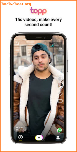 Topp - India's best short video app screenshot