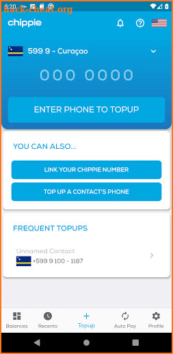 Topup Chippie screenshot