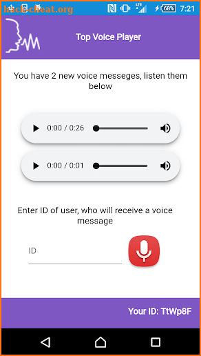 TopVoice Message Player screenshot