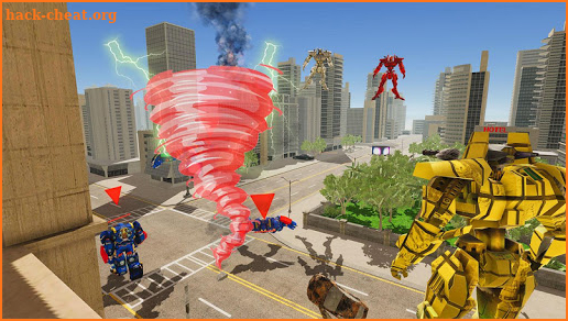 Tornado Robot Simulator: Tornado Robot Warfare screenshot