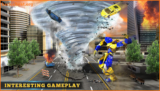 Tornado Transform Robot Wars screenshot