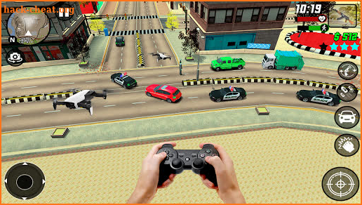 Tornado Wind Hero - Rope Hero Crime City Game screenshot