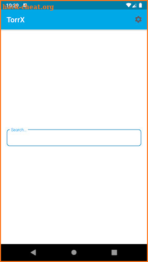 TorrX - Torrent search engine screenshot