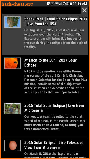 Total Solar Eclipse screenshot