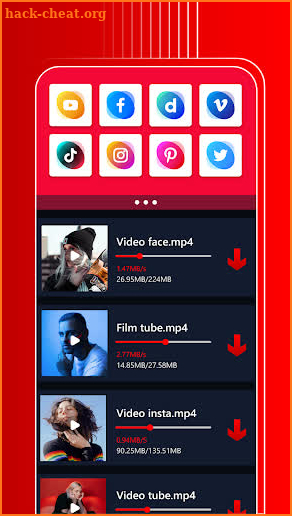 Total video downloader screenshot