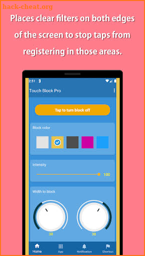 Touch Block Free - screen , touch , block screenshot