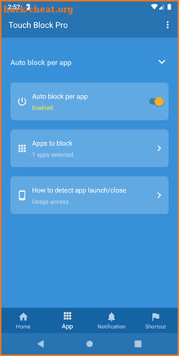 Touch Block Free - screen , touch , block screenshot